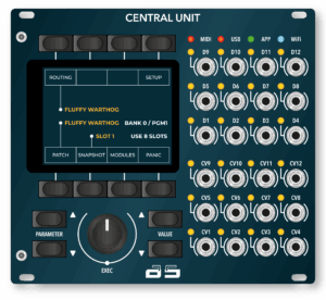 Adamsynths™ Warthog Central Unit Total Recall Module
